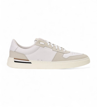 BOSS Clint Leather Sneakers white