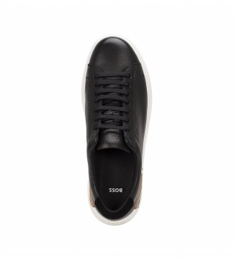 BOSS Clint Leather Sneakers black