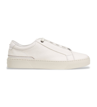 BOSS Gary Tenn leather shoes white