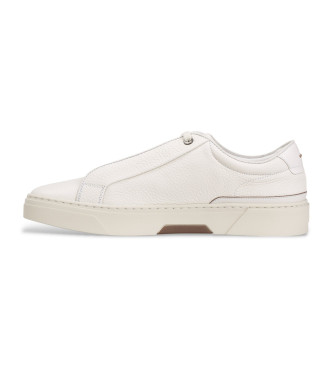 BOSS Gary Tenn leather shoes white