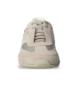 BOSS Sneakers in pelle beige Jaylen