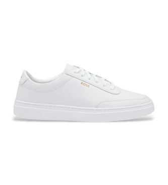 BOSS Kieran Leather Sneakers white