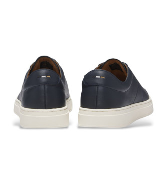 BOSS Sneakers in pelle blu navy Kieran Bust
