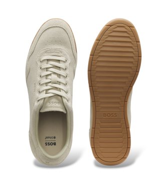BOSS Nitan Lowp beige sneakers
