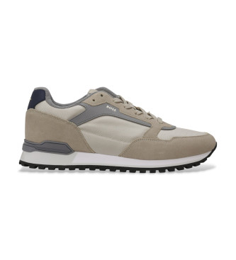BOSS Sneakers in pelle beige Parkour