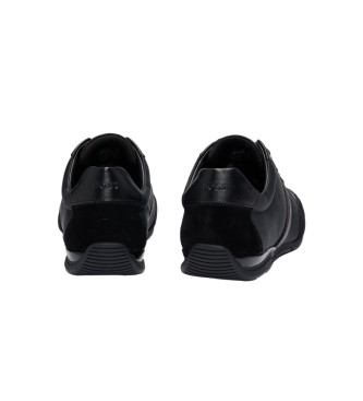 BOSS Saturn leather shoes black