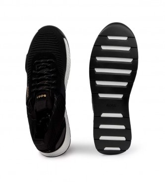 BOSS Zapatillas deportivas calcetín negro