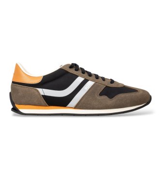 BOSS Zapatillas Levon Runn marrón