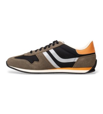 BOSS Zapatillas Levon Runn marrón
