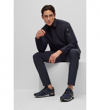 BOSS Parkour L Runn Shoes Navy
