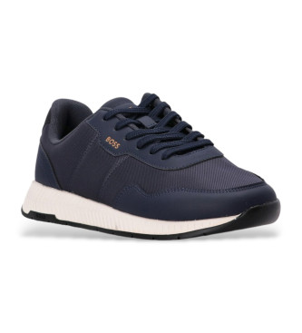 BOSS Scarpe da ginnastica in titanio blu