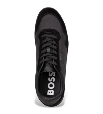 BOSS Turnschuhe Titanium schwarz