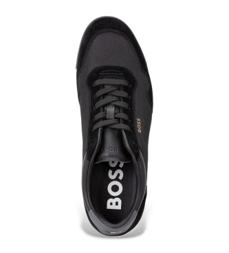 BOSS Trainers Titanium zwart