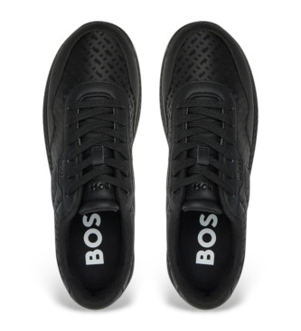 BOSS Trainers Titanium black