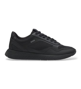 BOSS Titanium black sneakers