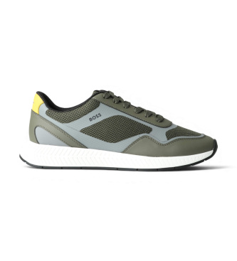 BOSS Titanium green sneakers