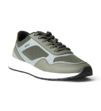 BOSS Titanium green sneakers