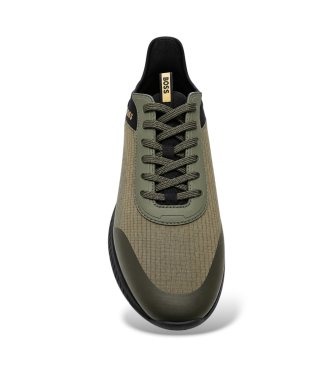BOSS Zielone buty sportowe Titanium