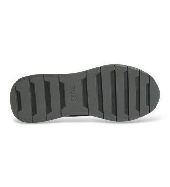 BOSS Zielone buty sportowe Titanium