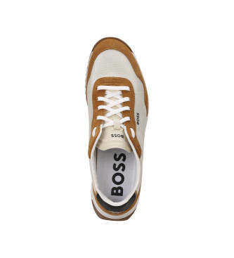 BOSS Zayn Low Sneakers white, brown