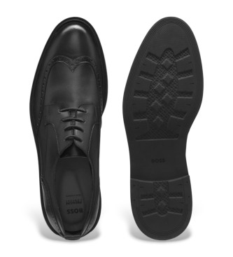 BOSS Calev Leather Shoes black