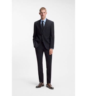 BOSS Scarpe in pelle Derrek Derb marrone scuro