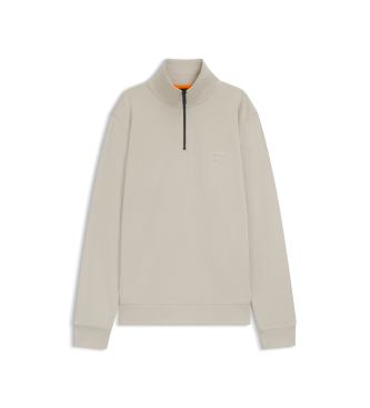 BOSS Sudadera Zetrust beige