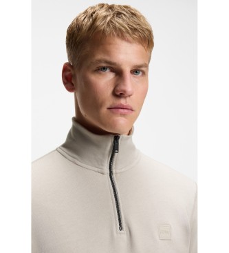 BOSS Sudadera Felpa Algod�n beige