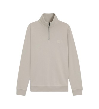 BOSS Sudadera Felpa Algod�n beige