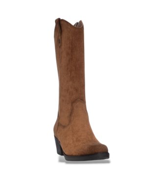 Refresh Light brown boots 176145