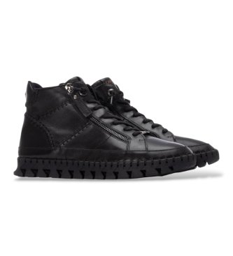 Carmela Stiefeletten aus Leder 162708 schwarz