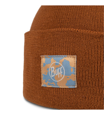 Buff Bonnet Tricot Bery marron