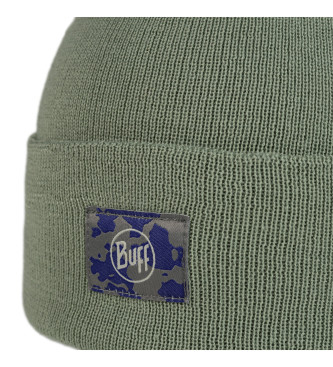 Buff Cappello in tricot verde Berry