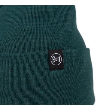 Buff Bonnet vert Tricot Lilon