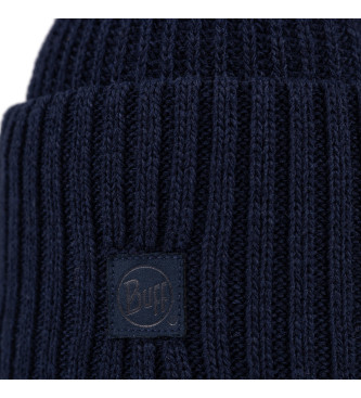 Buff Chapeau en tricot Bleu marine