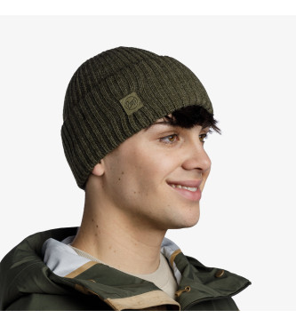 Buff Cappello in tricot Verde Acciaio