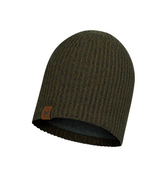 Buff Knit and fleece beanie Lyne green