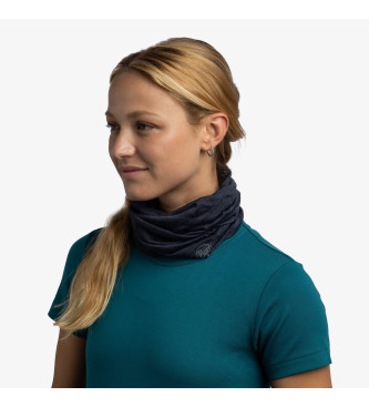 Buff Merino tubolare leggero blu