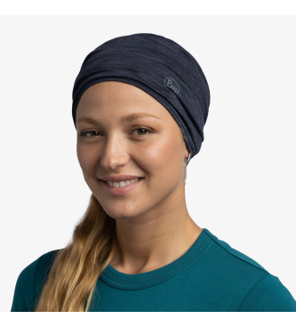 Buff Merino Lightweight tubular blue