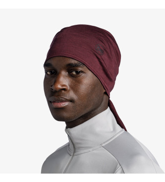 Buff Maroon Merino Lightweight Tubular