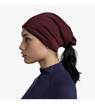 Buff Maroon Merino Lightweight Tubular