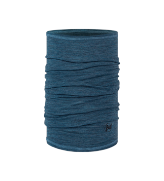 Buff Merino Leichtgewicht Tubular Multistreifen blau