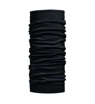 Buff Tubular Merino Lightweight Solid negro