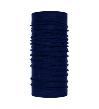 Buff Merino tubolare di peso medio Blu melange