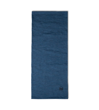 Buff Merino Midweight Tubular Melange blue