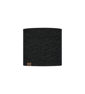 Buff Tricot en fleece buis Caryn grijs