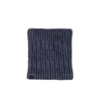 Buff Tubulaire en tricot et polaire Bleu kim