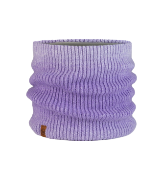 Buff Tricot and fleece tubular Marin lilac