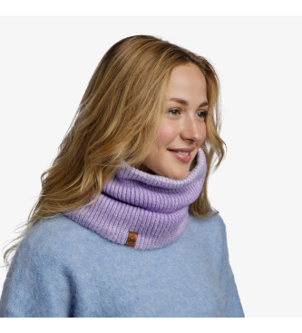 Buff Tricot and fleece tubular Marin lilac