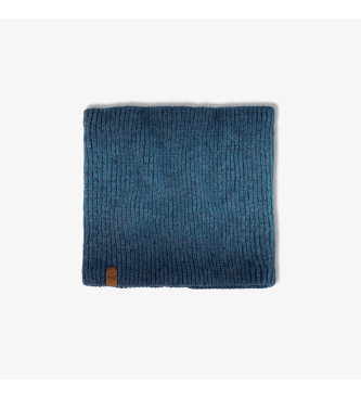 Buff Tricot and fleece tubular Marin navy